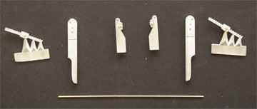 Pair of Handed, Gate Mounted Sluice Mechanisms